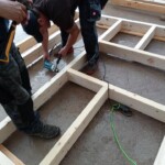 Zusammenbau des Wandelements