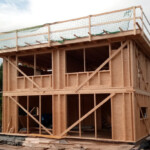 Holzriegel nach 5 Tagen