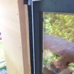 Design Fensterrahmen ohne Kanten.