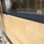Flache Fensterrahmen