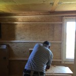 Zuschneiden der Dämmplatten