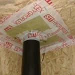 Strang-Entlüftung Kanal über Dach geführt