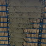 Erste "Schicht" Lehm