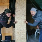 Holzbau-Meister Peter Glatz und BM Ing. Gregor Hartleben