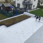 Verlegen der "Pflanzenziegeln"