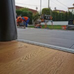 Schöne Verbindung zwischen Wohnraum und Terrasse